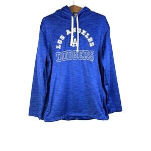 Fanatics Los Angeles Dodgers Blue Pullover Hoodie Sweater Size XL Mens Fleece